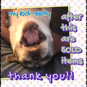 After these cute pics all the items have been sold